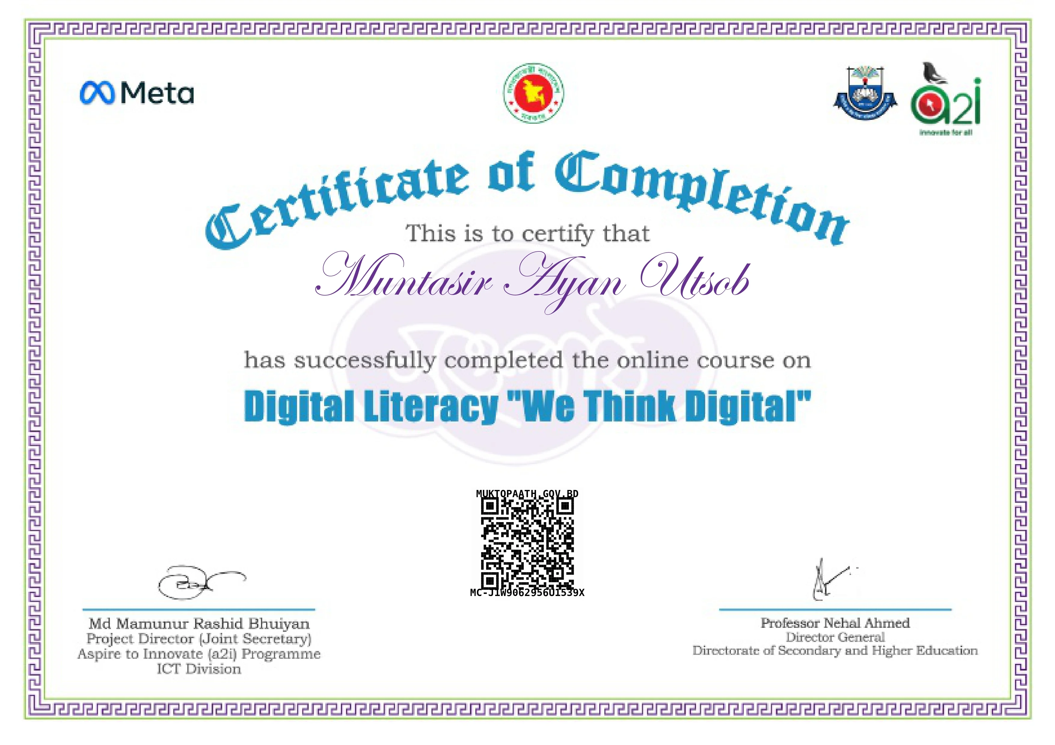 Digital Literacy We Think Digital